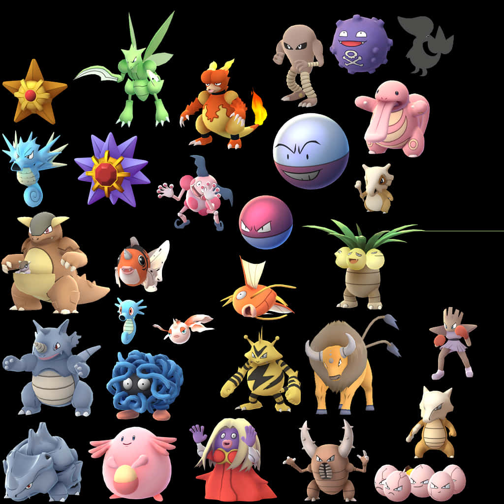 Assorted Generation One Pokemon