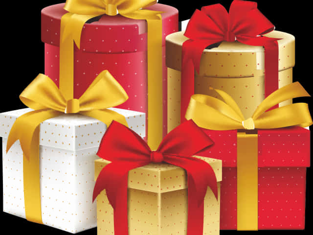 Assorted Gift Boxeswith Bows