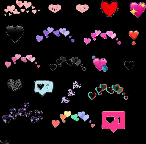 Assorted_ Heart_ Emojis_ Collection