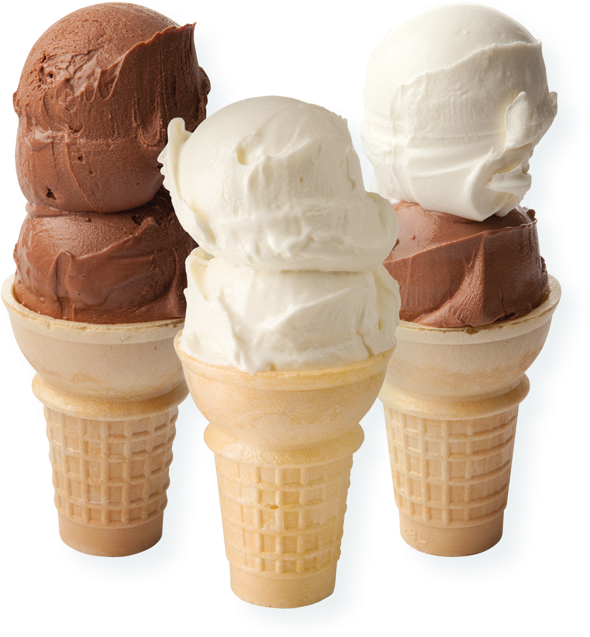 Assorted Ice Cream Cones