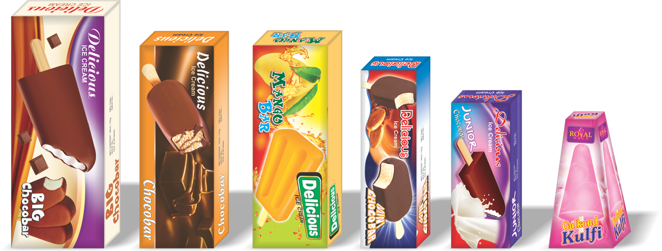 Assorted Ice Cream Packages