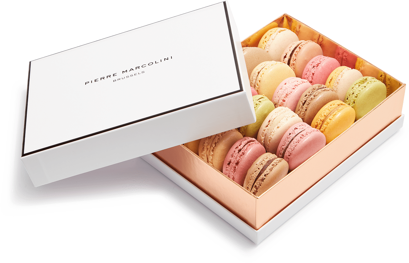 Assorted Macaronsin Designer Box