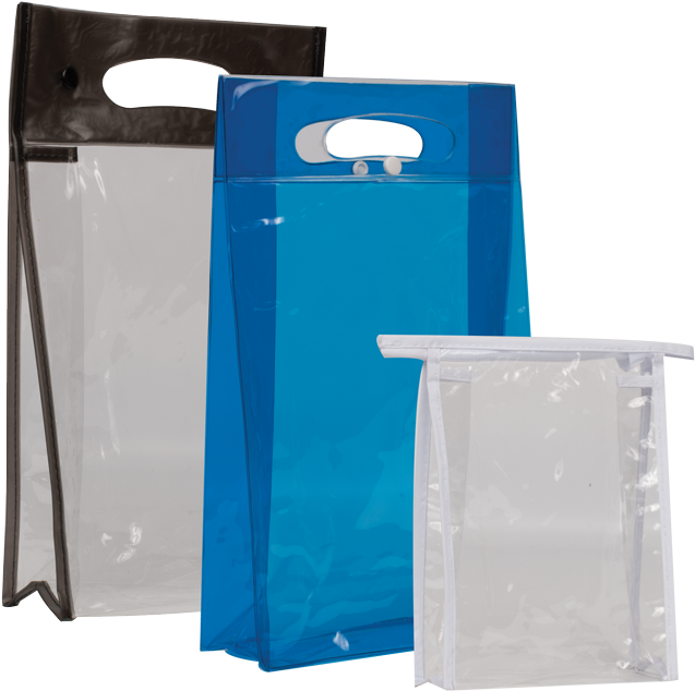 Assorted Plastic Shopping Bags