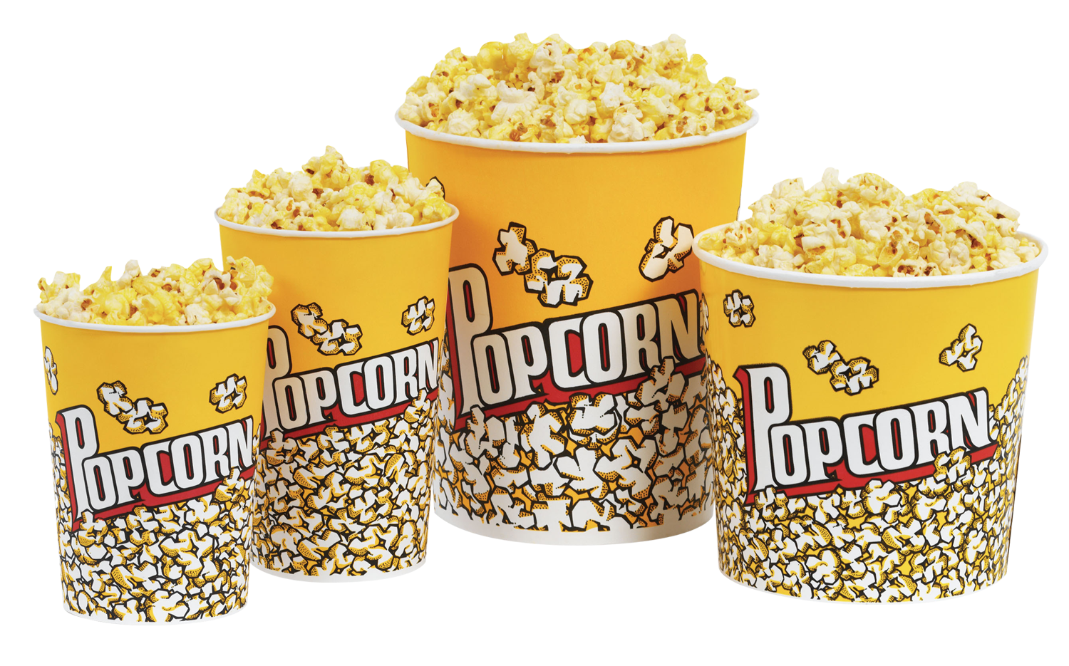 Assorted Popcorn Buckets