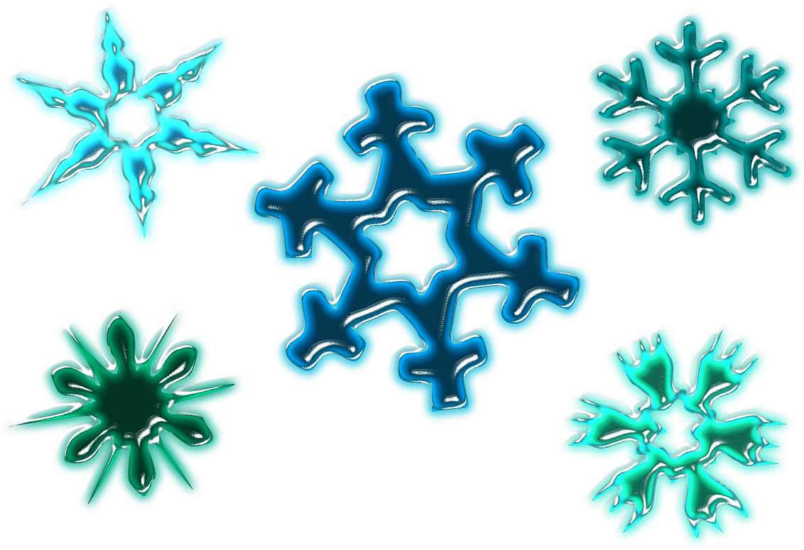 Assorted Snowflakes Design