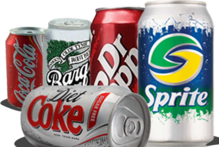 Assorted Soft Drink Cans