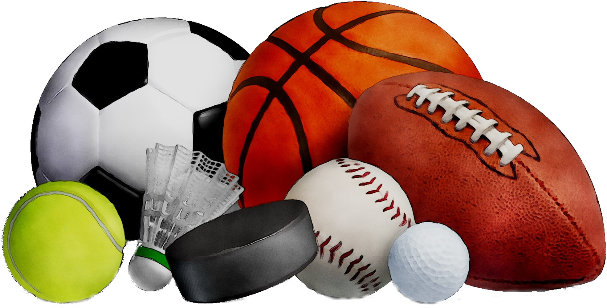 Assorted Sports Equipment Collection