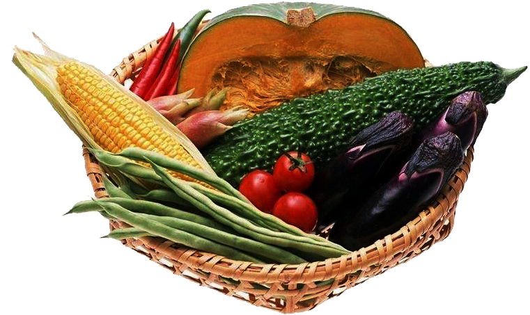 Assorted Vegetablesin Basket