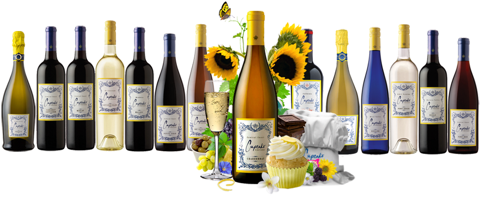 Assorted Wine Collection Sunflowers