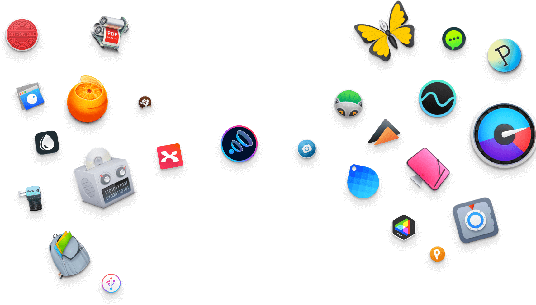 Assorted3 D App Icons