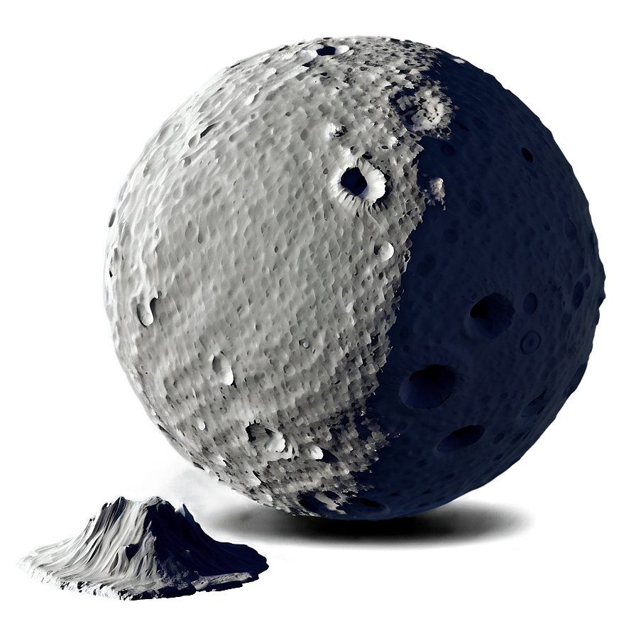 Asteroid Crater Space Png 40