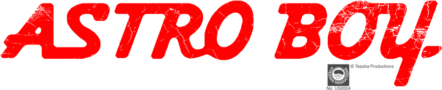 Astro Boy Logo Red Background