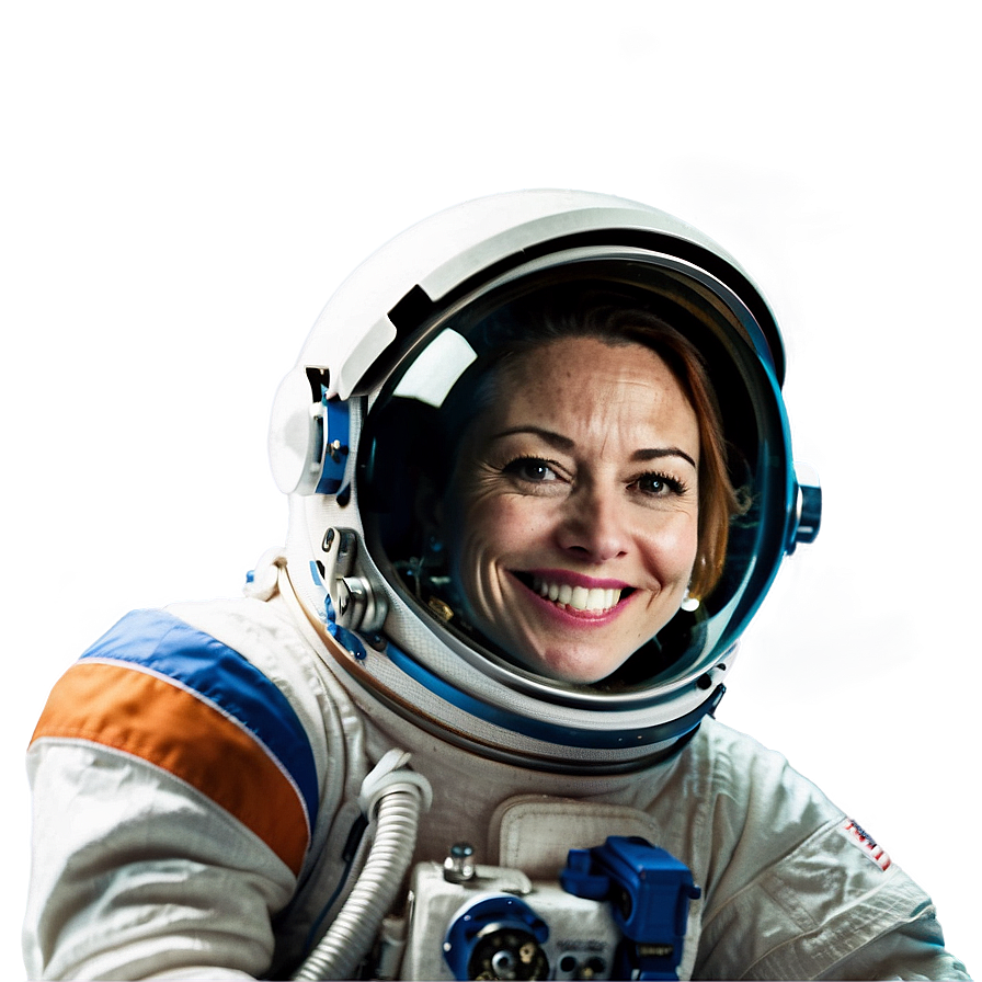 Astronaut Selfie In Space Png Mnh56