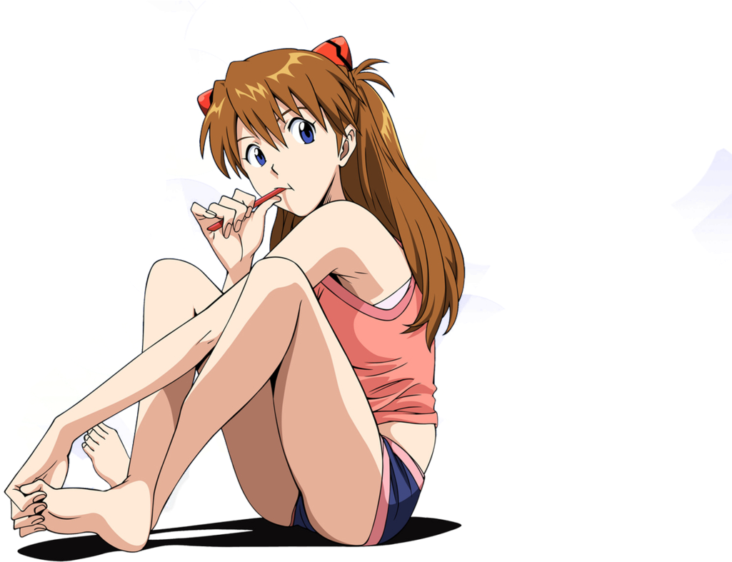 Asuka Langley Casual Pose