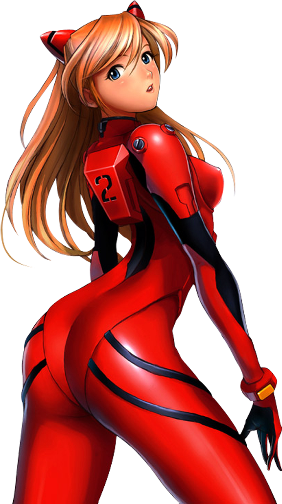 Asuka Langley Plugsuit Pose