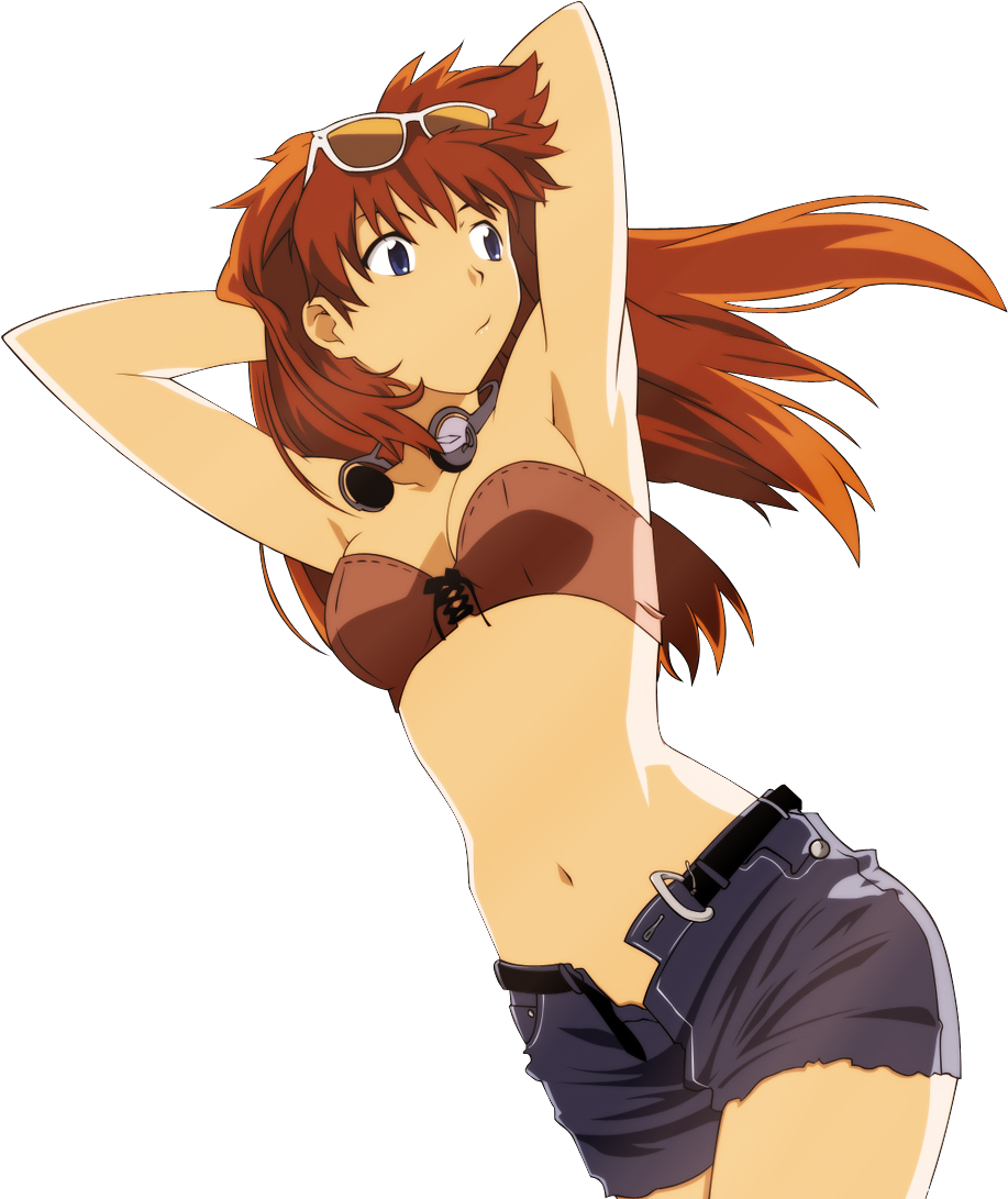 Asuka Summer Outfit Evangelion