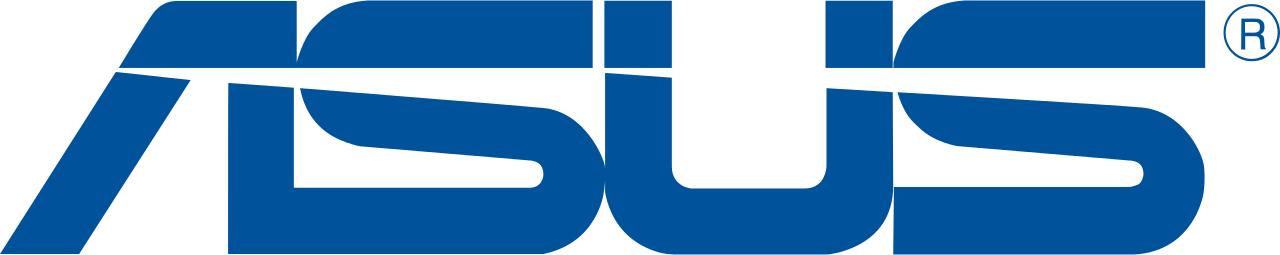 Asus Company Logo Blue