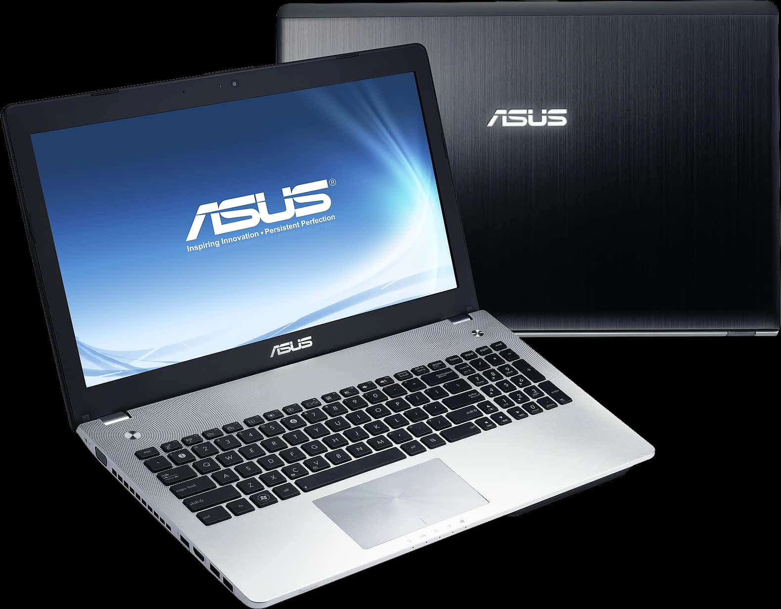 Asus Laptop Openand Closed View