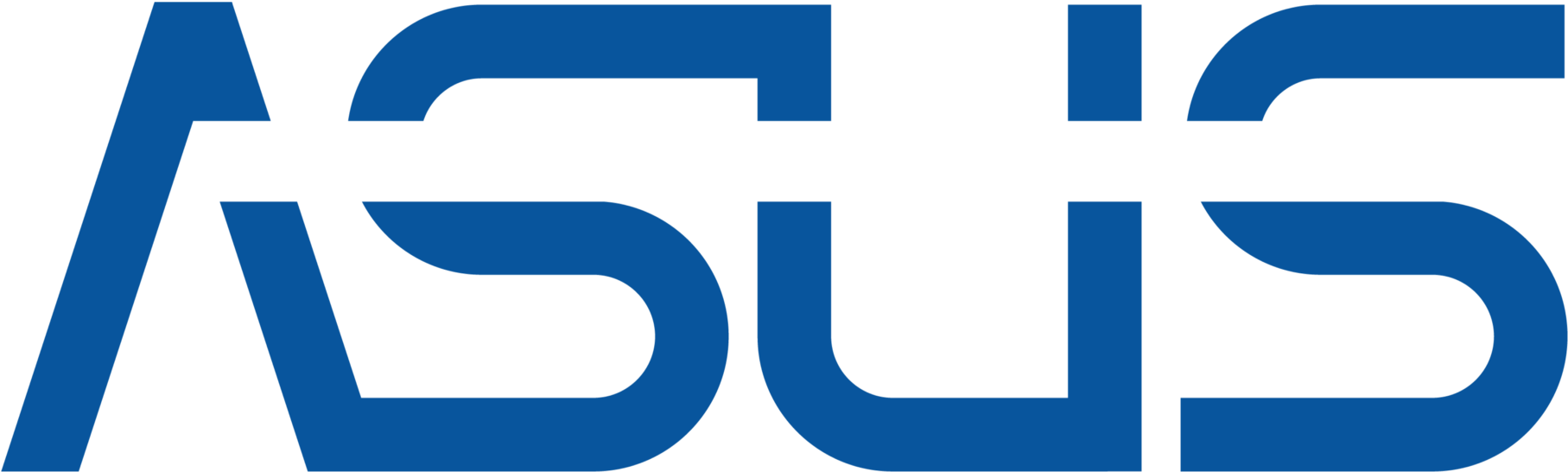 Asus Logo Blue Background