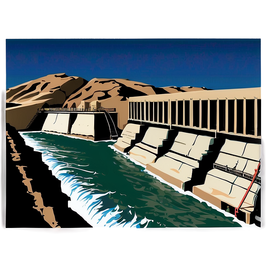 Aswan High Dam Egypt Png Osq23