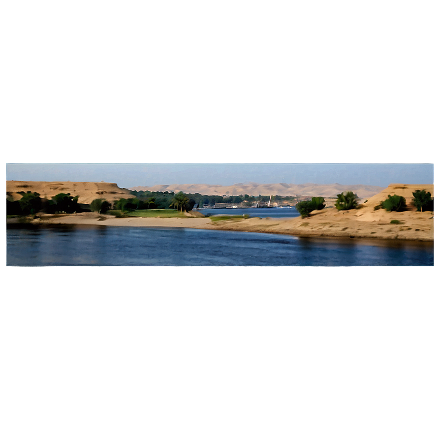 Aswan Nile River View Png 06232024