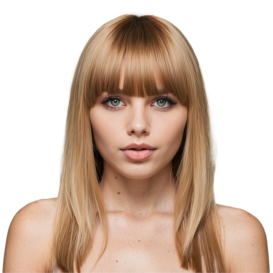 Asymmetrical Bangs Cut Png Mqc30