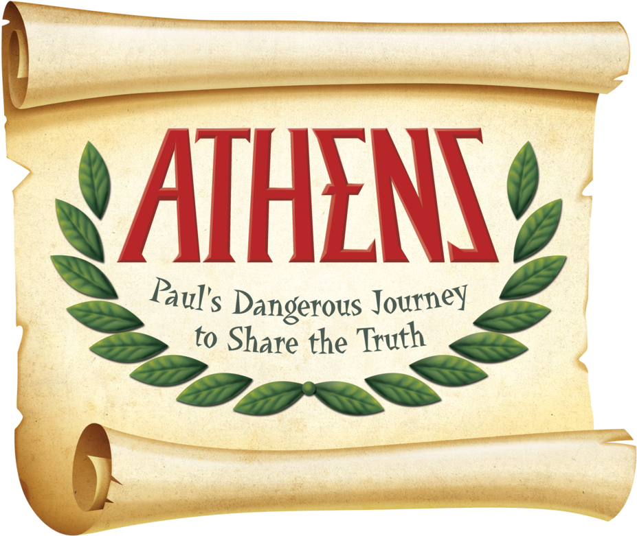 Athens Pauls Journey Scroll