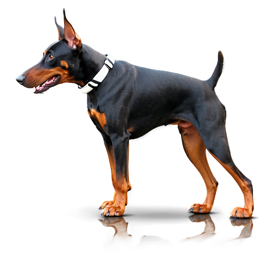 Athletic Doberman Png 79