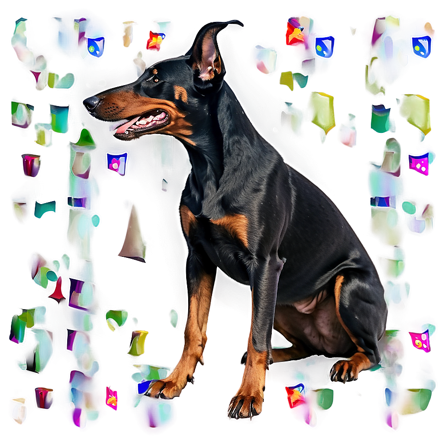 Athletic Doberman Png Mxt70