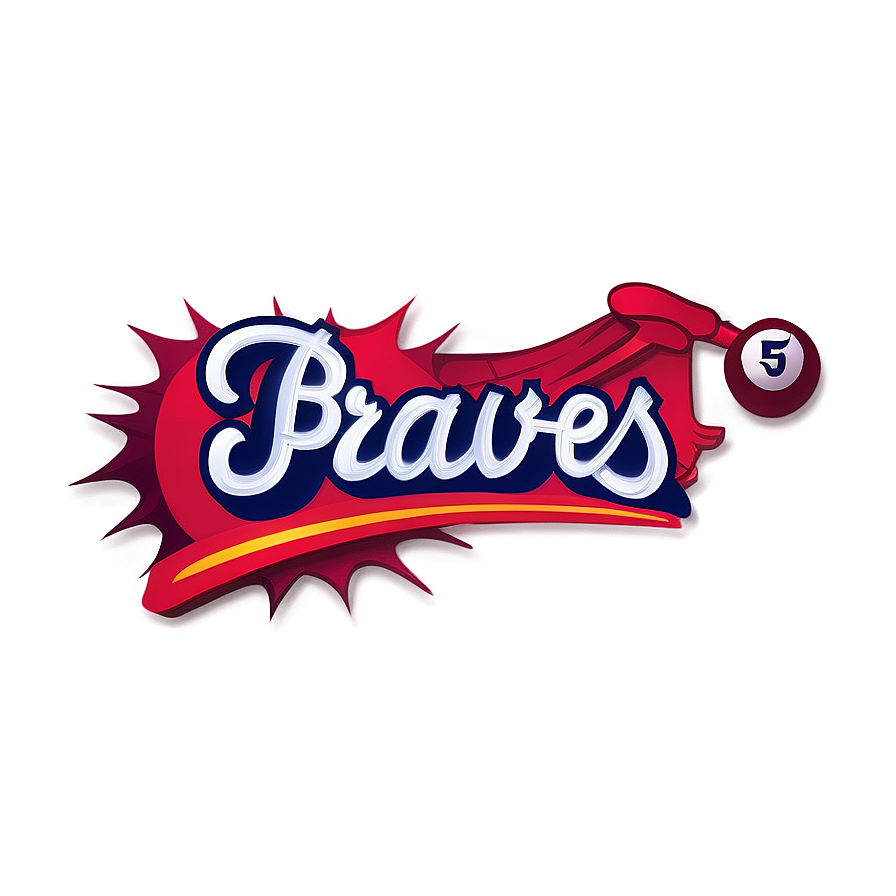 Atlanta Braves Bat And Ball Png 83