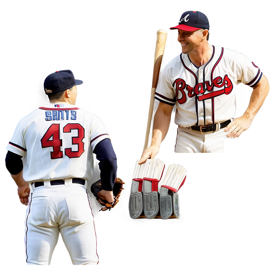 Atlanta Braves Historic Moments Png Vnh