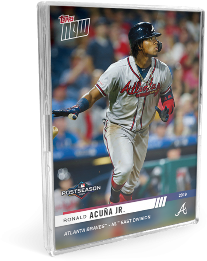 Atlanta Braves Topps Baseball Card