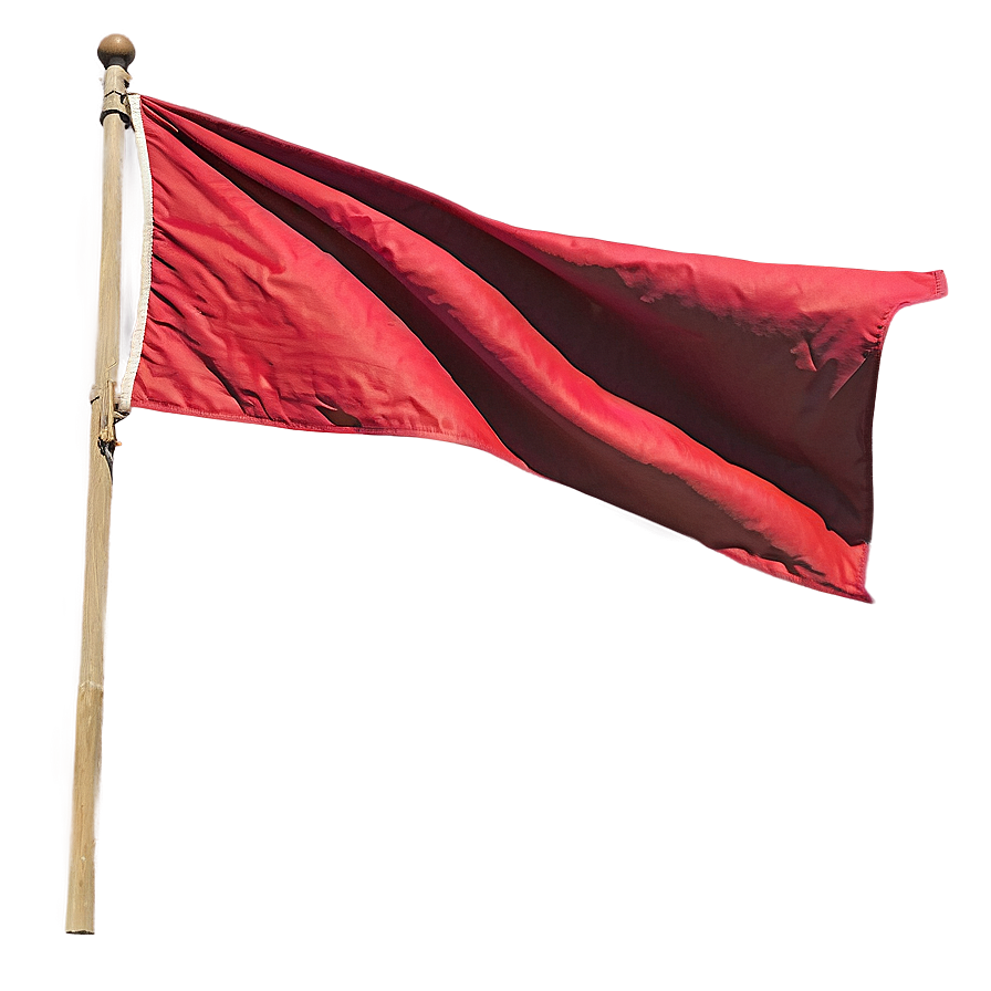 Atmospheric Red Flag Effect Png 30