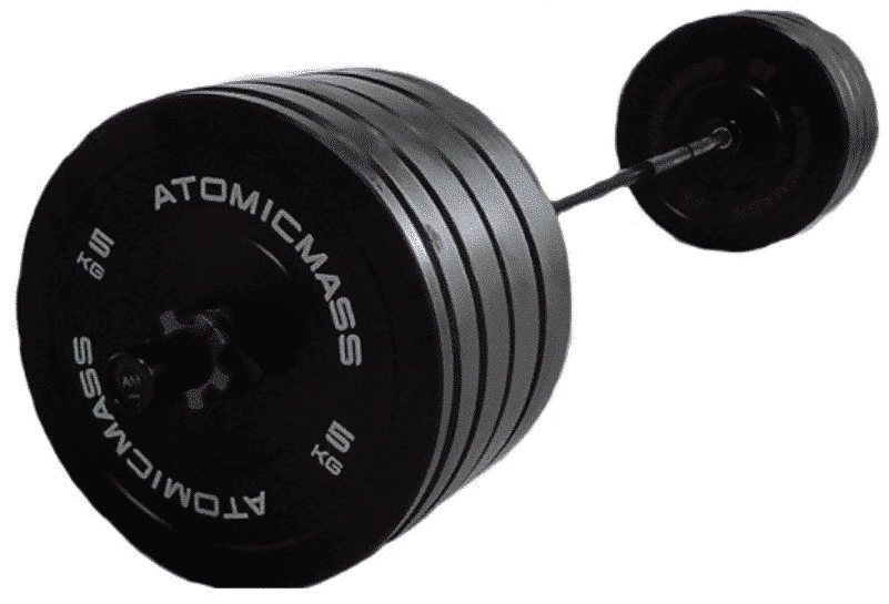 Atomic Mass Black Barbell Weights