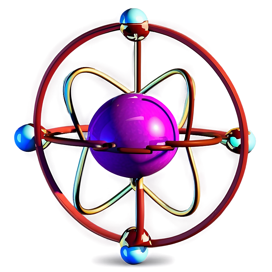 Atomic Structure Model Png Wxe