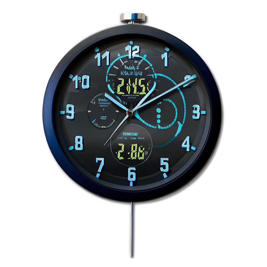 Atomic Sync Wall Clock Png Sen