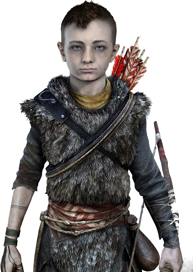 Atreus Godof War Character Render