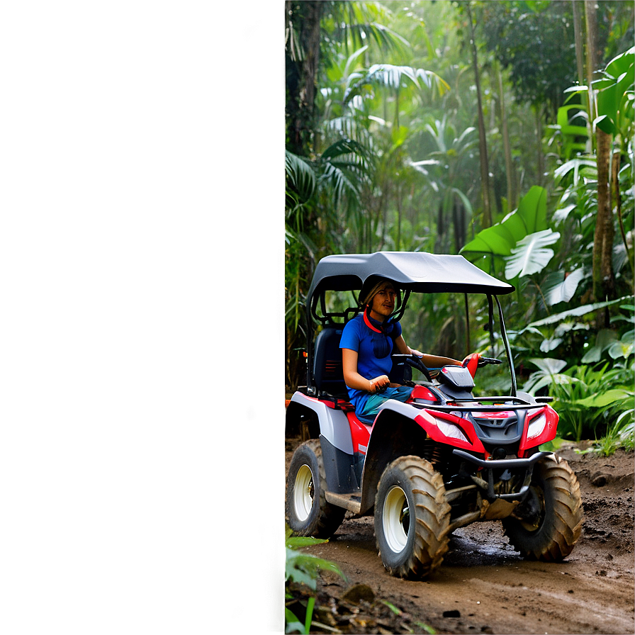 Atv In Rainforest Png Efw