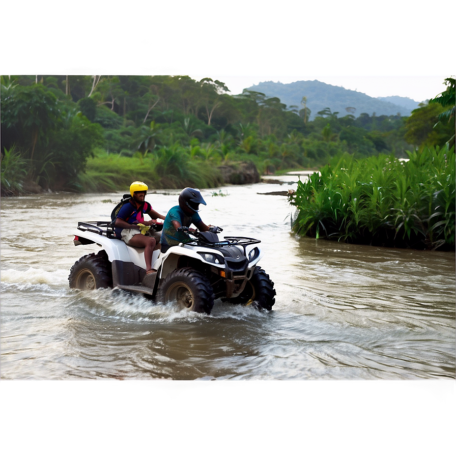 Atv River Crossing Png Cii