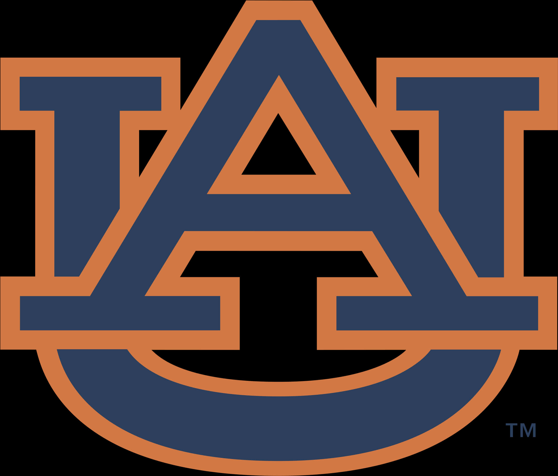 Auburn University Interlocking A U Logo