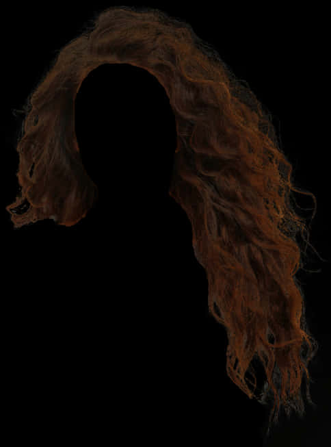 Auburn Wig Silhouette