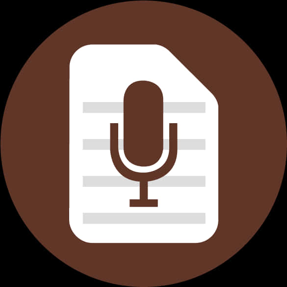 Audio Document Icon