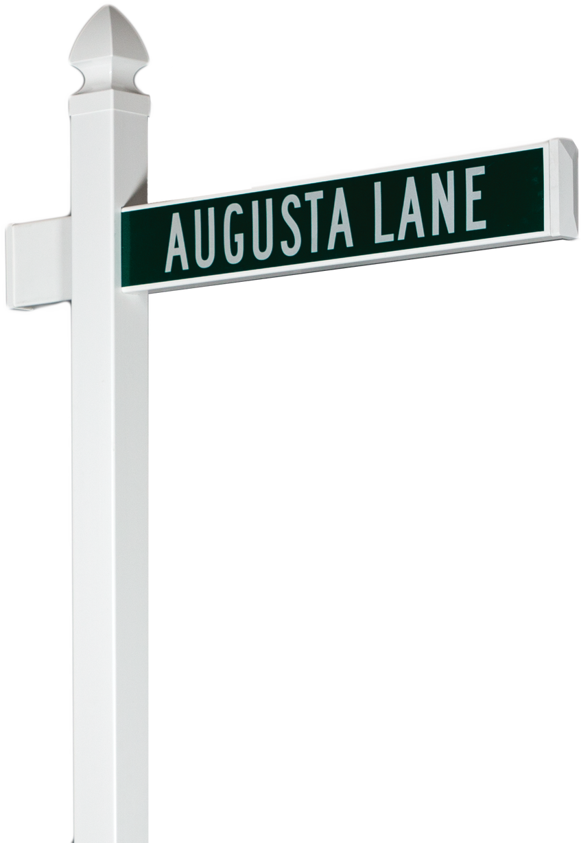 Augusta Lane Street Sign