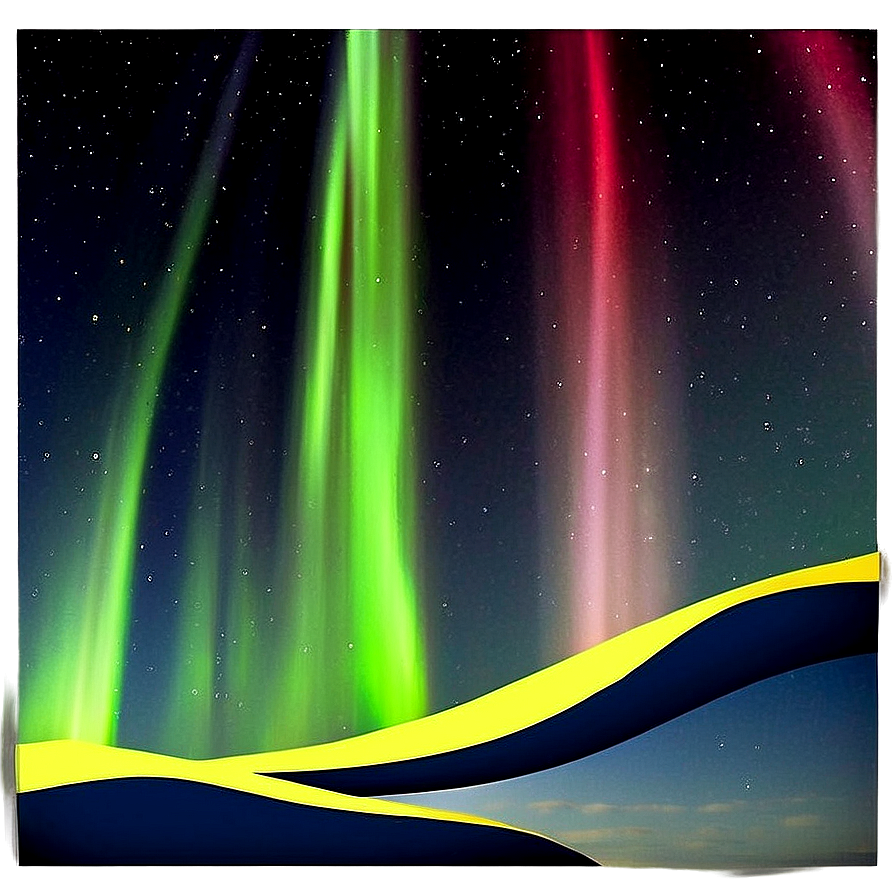 Aurora Borealis Landscape Png 06242024