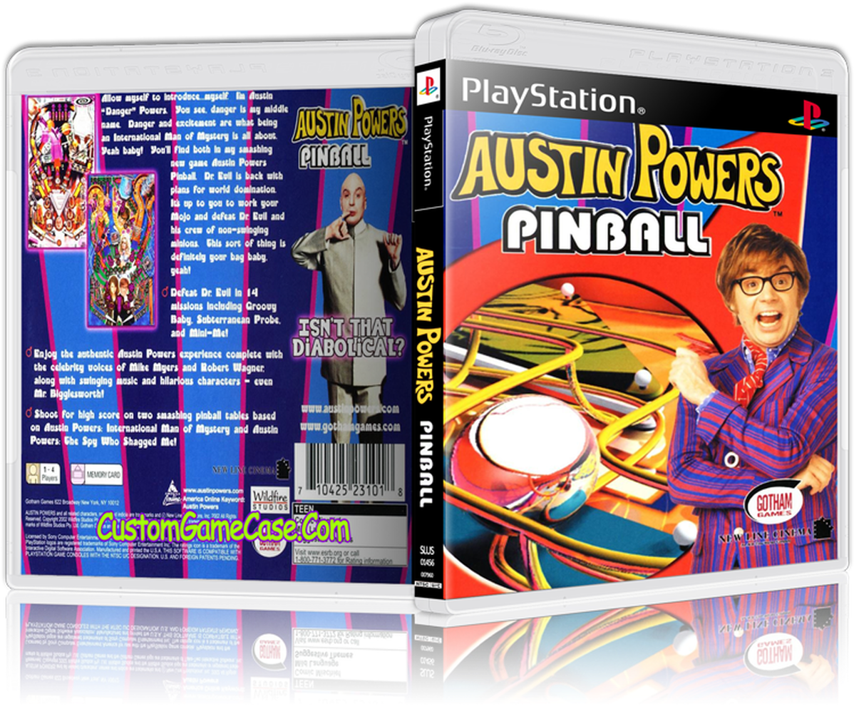 Austin Powers Pinball Play Station Game