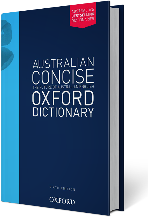 Australian Concise Oxford Dictionary Cover