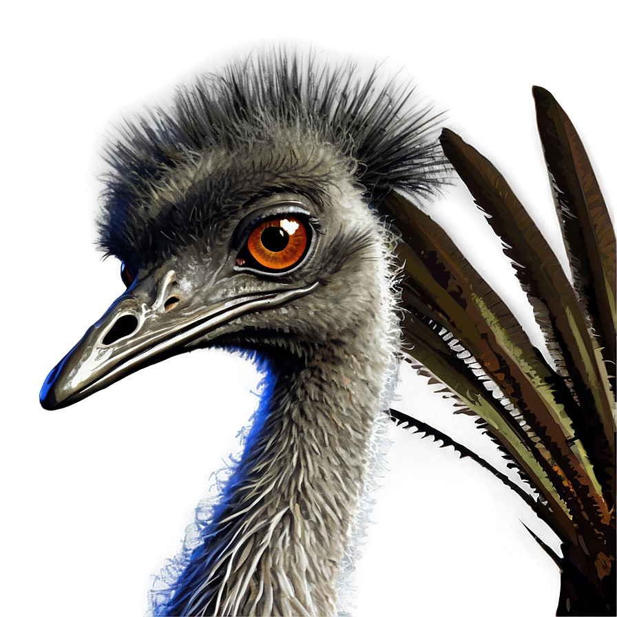 Australian Emu Png 06252024