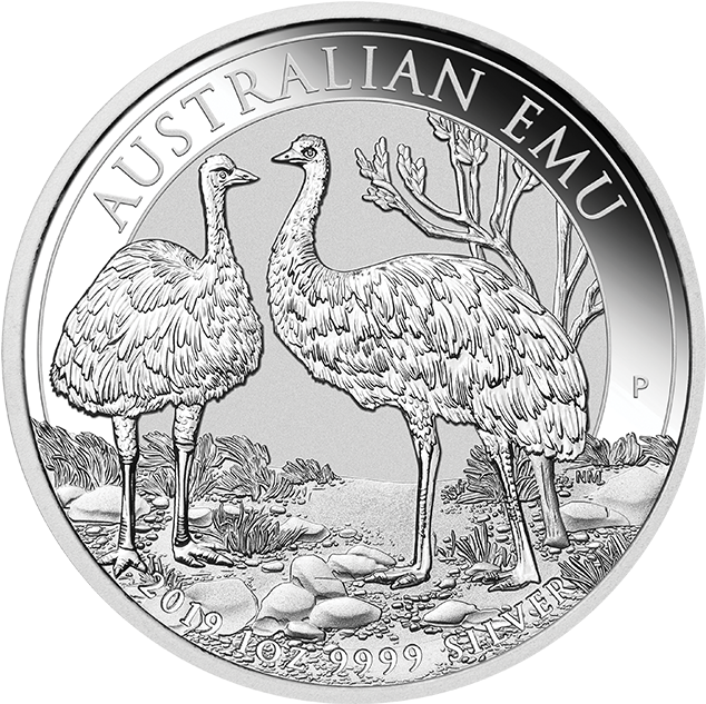 Australian Emu Silver Coin2019