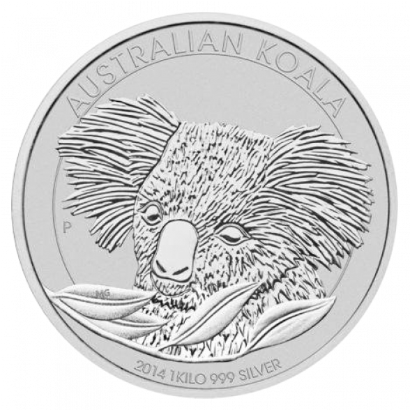 Australian Koala Silver Coin2014