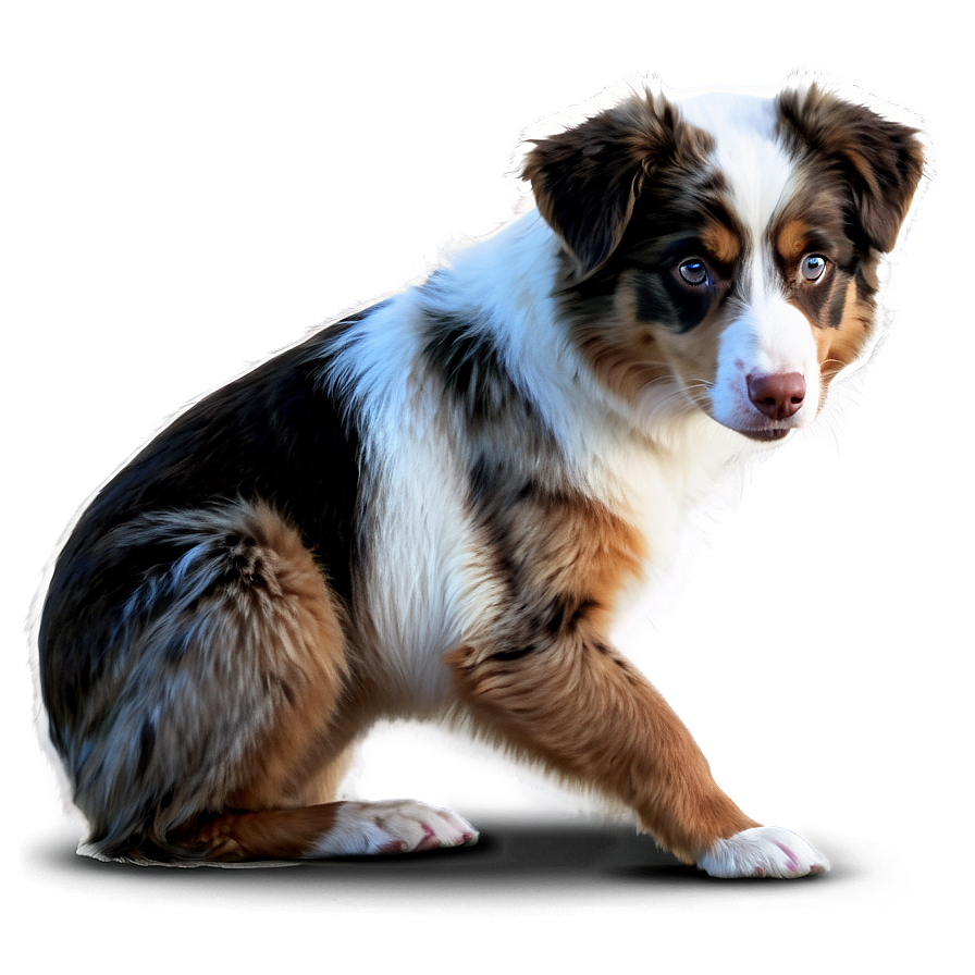 Australian Shepherd Eating Png Fmx61